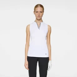 Leya Sleeveless Top Vit-J.Lindeberg Discount
