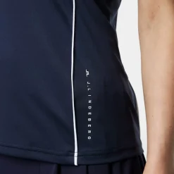 Leyla Polo Blå-J.Lindeberg Hot