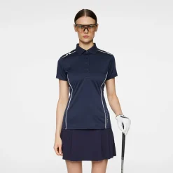 Leyla Polo Blå-J.Lindeberg Hot