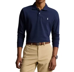 Long Sleeve Polo Performance Stretch Mesh-Ralph Lauren Outlet