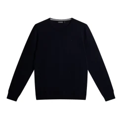 Lyle Merino Crew Neck Sweater Blå-J.Lindeberg