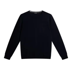 Lyle Merino Crew Neck Sweater Blå-J.Lindeberg