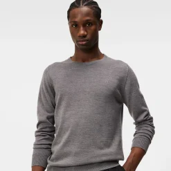 Lyle Merino Crew Neck Sweater-J.Lindeberg Sale