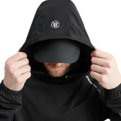 M Bounce Waterproof Hoodie Svart-Abacus Outlet