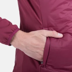 M Hybrid Padded Jkt Röd-Bogeys & Birdies Sale