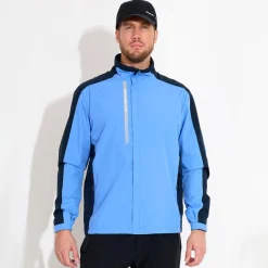 M Links Stretch Rainjacket Blå-Abacus Clearance