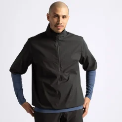 M Pine Windbreaker SS Svart-Cross Sportswear Outlet