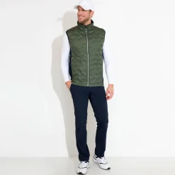 M Portrush Hybrid Vest Grön-Abacus Clearance