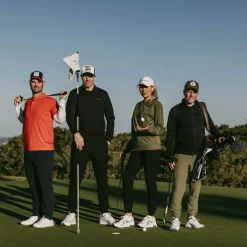 M Tech Crew Svart-Bogeys & Birdies Hot