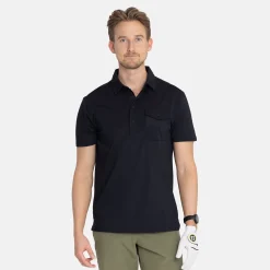 M Tech Pocket Polo 2.0 Svart-Bogeys & Birdies Discount