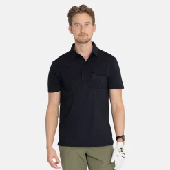 M Tech Pocket Polo 2.0 Svart-Bogeys & Birdies Discount