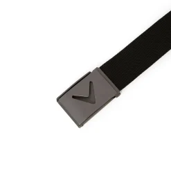 M V-Logo Web Belt Svart-Callaway Clearance