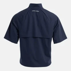 M Windbreaker SS 1/4 Zip Blå-Bogeys & Birdies New