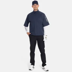M Windbreaker SS 1/4 Zip Blå-Bogeys & Birdies New