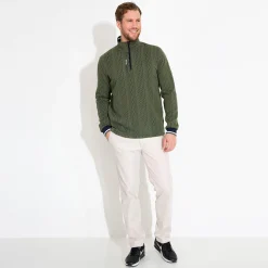M Woburn Midlayer Grön-Abacus Discount