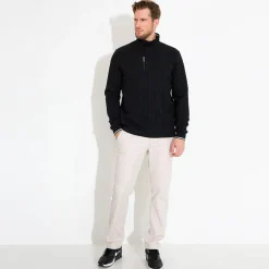 M Woburn Midlayer Svart-Abacus Discount