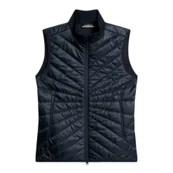 Madde Quilt Hybrid Vest Blå-J.Lindeberg Outlet
