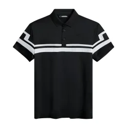 Mads Polo Svart-J.Lindeberg Outlet