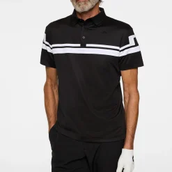 Mads Polo Svart-J.Lindeberg Outlet