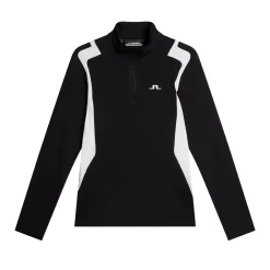 Mae Quarter Zip Mid Layer Svart-J.Lindeberg Best