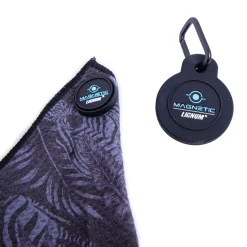 Magnetic Towel Svart Grå-Lignum Hot