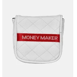 Mallet Putter Headcover Vit-Ghost Golf Sale