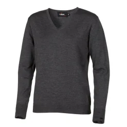 Merino V-Neck Grå-Ivanhoe Sale