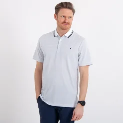 Mini Stripe Polo Vit-Callaway New