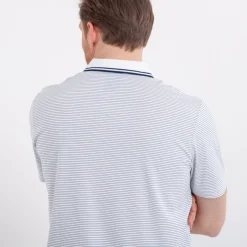 Mini Stripe Polo Vit-Callaway New