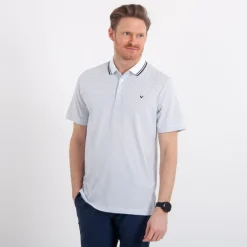 Mini Stripe Polo Vit-Callaway New