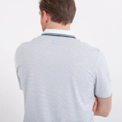 Mini Stripe Polo Vit-Callaway New