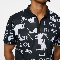 Miro Print Polo JL x Kangol-J.Lindeberg Clearance