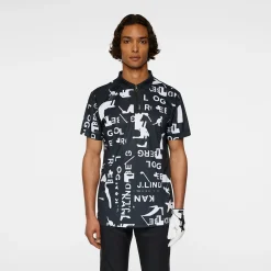 Miro Print Polo JL x Kangol-J.Lindeberg Clearance