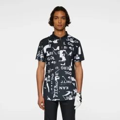 Miro Print Polo JL x Kangol-J.Lindeberg Clearance