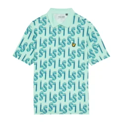 Monogram Printed Polo-Lyle & Scott New