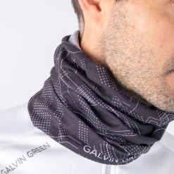 Neckwarmer Troy Svart-Galvin Green