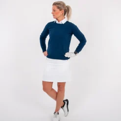 Oakville Crewneck Blå-Cutter & Buck Sale