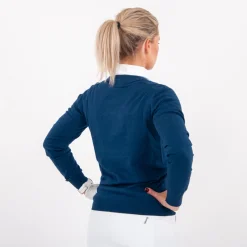 Oakville Crewneck Blå-Cutter & Buck Sale