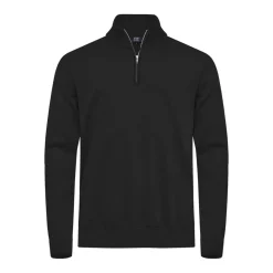 Oakville Half Zip Sweater Svart-Cutter & Buck Clearance