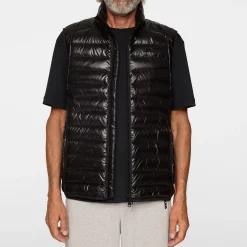 Oden Light Down Vest Svart-J.Lindeberg Clearance