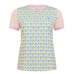 OP Ss Lattice Zip Mock-Original Penguin Online