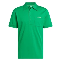 Ori S Pocket Polo Grön-Adidas Golf Originals Online