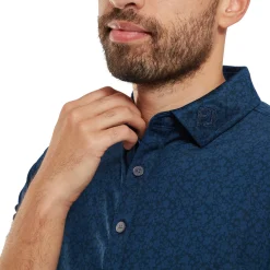 Painted Floral Lisle Blå-FootJoy Outlet