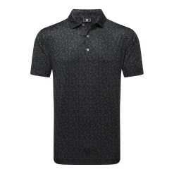 Painted Floral Lisle Svart-FootJoy Online