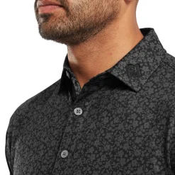 Painted Floral Lisle Svart-FootJoy Online