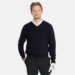 PD V-Neck Svart-Ivanhoe New