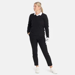 PD V-Neck Svart-Ivanhoe