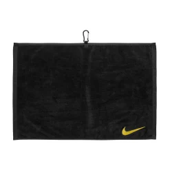 Performance Golf Handduk Svart Gul-Nike Clearance