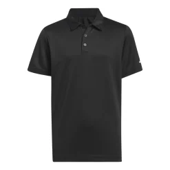 Performance Short Sleeve Polo Shirt Kids Svart-Adidas Clearance