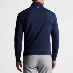 Perth Performance Quarter-Zip Blå-Peter Millar New